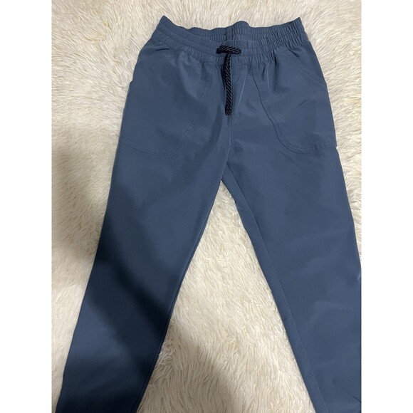 Youth PATAGONIA Elastic Waist Pants Sz 12 Dark Grey Joggers - Picture 2 of 7